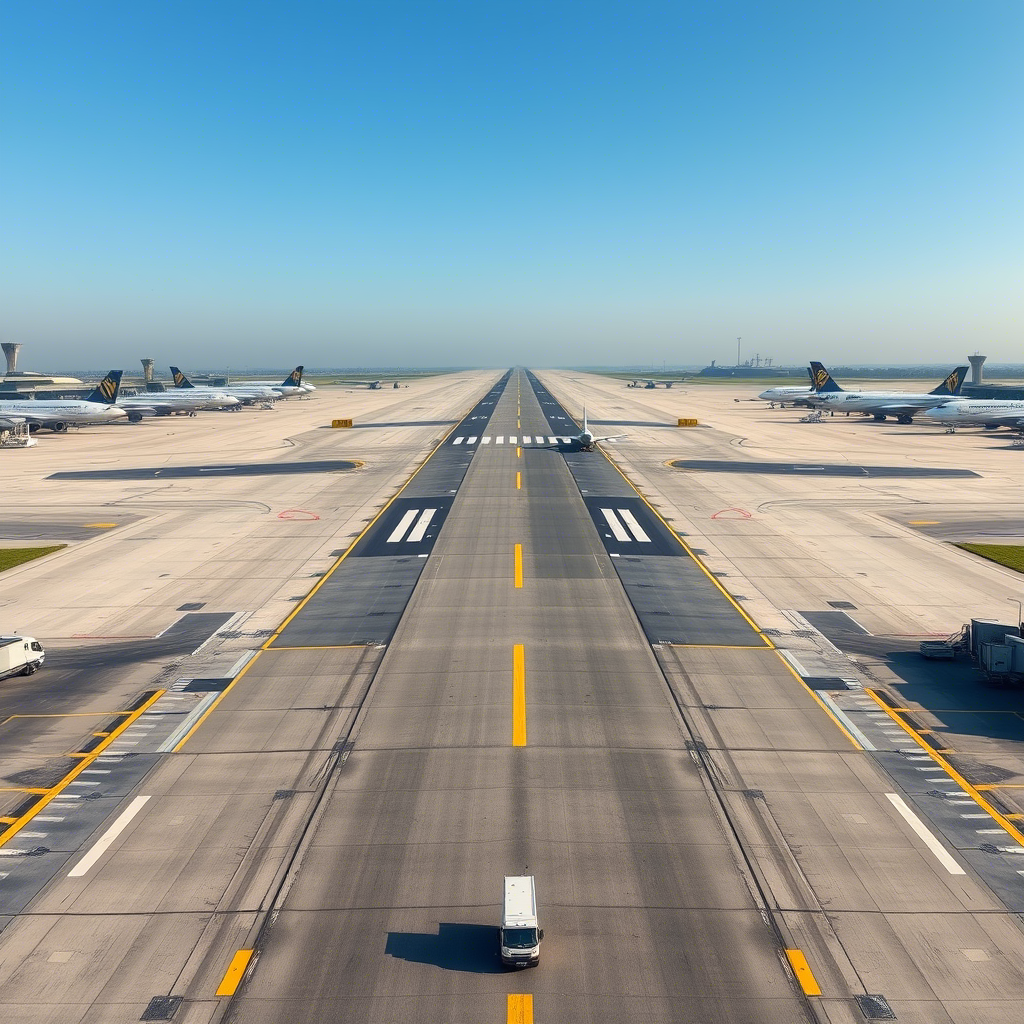 Construction of Airport runways and Aprons